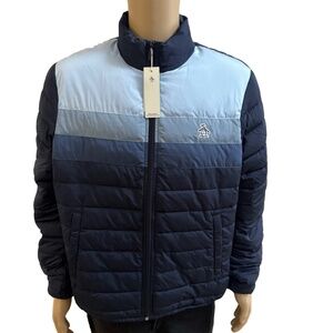 Designer Penguin by Munsingwear Dark Blue Mens Jacket Coat Large L